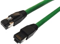 MicroConnect nätverkskabel CAT 8.1, grön 0.25 meter