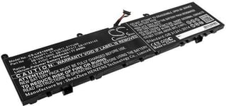 Kompatibelt med Lenovo ThinkPad P1 2019 20QTA00FCD, 15.4V, 5000 mAh