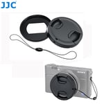 JJC 52mm Filter Adapter + Lens Cap Kit for Sony RX100 VII VI Canon G5X Mark II