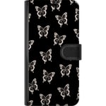 Motorola Edge 40 Pro Svart Plånboksfodral Flygfän