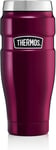 Thermos 161534 Stainless King Travel Tumbler, Raspberry, 470 ml, 1 Count (Pack