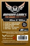 80 Mayday Games Premium Large Sized Card Sleeves #1: 65x100mm 7 wonders MDG7106