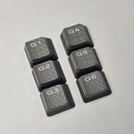 Mechanical Keyboard Key Cap G1 G2 G3 G4 G5 G6 Add-on Keycaps Set for Corsair K95