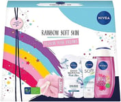 Nivea Rainbow Soft Skin Gift Set 5 piece - brand new in box