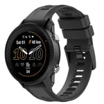 Garmin Fenix ​​​​5 Plus Silikon klokkerem, 22 mm - Svart