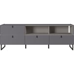 https://furniture123.co.uk/Images/FOL102405_2_Supersize.jpg?versionid=43 Large Grey TV Unit with Storage Drawers - TV's up to 70 Mamiko