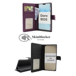 Skimblocker Doro 8035 Plånboksfodral Svart