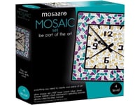 Roter Kafer Kreativ Mosaik - Fyrkantig Klocka