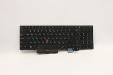 Lenovo ThinkPad T15g 2 P15 2 Keyboard Russain Black Backlit 5N21B44347
