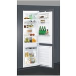 Réféfrigérateur congélateur bas Whirlpool ART6619F1 - 2 portes - 273 l (194 l + 79 l) - Less Frost - l 54 x h 177 cm - Gris