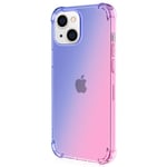 Skyddsskal FLOVEME - iPhone 13 Mini Blå/Rosa