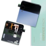 Outer LCD Screen Panel Touch For Samsung Z Flip  3 5G Replacement Bespoke Blue