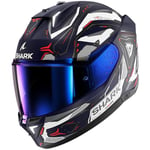 SHARK, Casque Moto intégral SKWAL i3 LINIK Bleu / Blanc, XXL