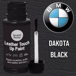 BMW DAKOTA BLACK Leather Touch up Car Seat Repair Paint