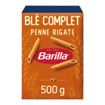 Pâtes Penne Rigate Au Blé Complet Integrale Barilla - La Boîte De 500g