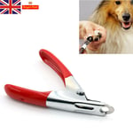 Pet Dog Cat Nail Toe Claw Clippers Trimmers Scissors Tool Stainless Steel Uk Lih
