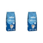 Lavazza, Caffè Decaffeinato, Coffee Beans, Ideal for Espresso or Superautomatic Coffee Machines, Aromatic Notes of Dried Fruits, Arabica and Robusta, Intensity 3/10, Medium Roasting, 500g (Pack of 2)