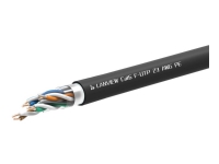 Lanview - Samlet kabel - 305 m - FTP - CAT 6 - halogenfri, utendørs - svart