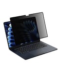 Belkin ScreenForce Protection d'écran TruePrivacy pour MacBook Air 15" M2 (antireflet, filtre latéral et bidirectionnel, indice 2H, amovible, réutilisable, silicone, clipsable et déclipsable)