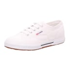 Superga Unisex 2950-cotu Low Top Sneakers, White 900, 8.5 UK