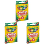 CRAYOLA Wax Colouring Crayons - Assorted Colours (Pack of 24), A Must - Have for All Kids Arts and Crafts Sets, Ideal for Kids Aged 3+