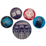 Doctor Who Badge Set (Pack of 5) TA6023