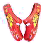 Crocs Lightning McQueen - Lightning McQueens utomhus tofflor/ 42