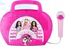 Ekids Boombox Högtalare Mikrofon Karaoke 2In1 För Barn Baby Tema Barbie Docka / Be-115.11Mv22