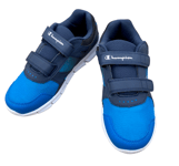 Champion Kidswear Boys Low Cut Combo Mesh Sneakers Blue Size EU 36 US 4.5 UK 3.5