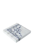 Musselmalet Lunch Napkins, 33X33, 20 Pce White Kunstindustrien