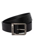 Levi'sMetal Logo Leather Belt - Regular Black
