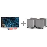 Sony A80L 65" 4K OLED Google TV + BRAVIA Theatre Quad 4.0.4 -tuotepaketti