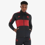 Nike Roma F.C Strike Boys Football Jacket Sz L  Black Burgundy AO6753 010 New