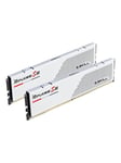 G.Skill Ripjaws S5 DDR5-5200 - 32GB - CL40 - Dual Channel (2 stk) - Intel XMP - Hvit