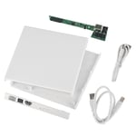 IDE to USB Enclosure 12.7mm Internal DVD CD Drive Case External Caddy White