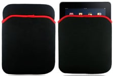 7" Tablet PC Black Slim Soft Neoprene Padded Sleeve Cover for use with Various Android Tablets by KING OF FLASH