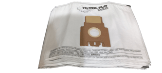 FILTER-FLO  VACUUM BAGS X 10 TO FIT HOOVER ENIGMA TELIOS ARIANNE  H30 H52 H60