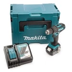 Makita Makita DHP482RT1J 18V LXT Combi Drill (1 x 5.0Ah Battery) DHP482RT1J