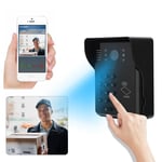 Wireless WIFI Smart Camera Door Bell Kit Touch Button Unlock Doorbell AU 110 GFL