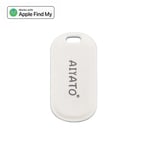 Aiyato-Smart Airtag Tracker,Bluetooth,Fonctionne Avec Apple,Find My Global Network Key Finder,Airtag Tracker Pour Ios System Locator - Type Style2 White #A