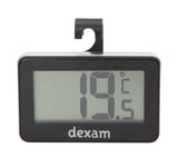 Dexam Digital Refrigerator Fridge Freezer Thermometer Black Magnet CLEARANCE