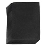 Einhell 2351132 Foam Filter Pack of 5, Acrylic, Black