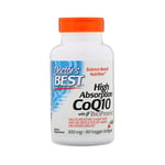 Doctor's Best - High Absorption CoQ10 with BioPerine Variationer 300mg - 90 veggie softgels