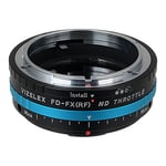 Vizelex ND Throttle Lens Adapter Compatible with Canon FD Lenses on Fujifilm X-Mount Cameras