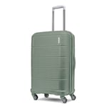 American Tourister Stratum 2.0 Expandable Hardside Luggage with Spinner Wheels, Jade Green, 28-Inch Checked-Large, Stratum 2.0 Expandable Hardside Luggage with Spinner Wheels