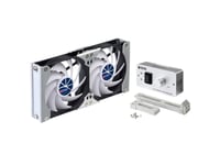 Titan Ttc-Sc09tz(A), Fan, 9,2 Cm, 2600 Rpm, 25 Db, 106,2 Cfm, Svart, Vit