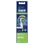 ORAL B Cross Action Electric Toothbrush Replacement Brush Heads 2 Pack White