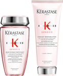 Kérastase Genesis Shampoo and Conditioner Set, Routine to Maintain Weakened Hair