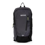 Regatta Men's Highton V2 20L Backpack Rucksacks, Black/Sealgr, One Size