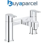 Grohe 25216 BauEdge Two-Handled Deck Mounted Bath Filler Tap